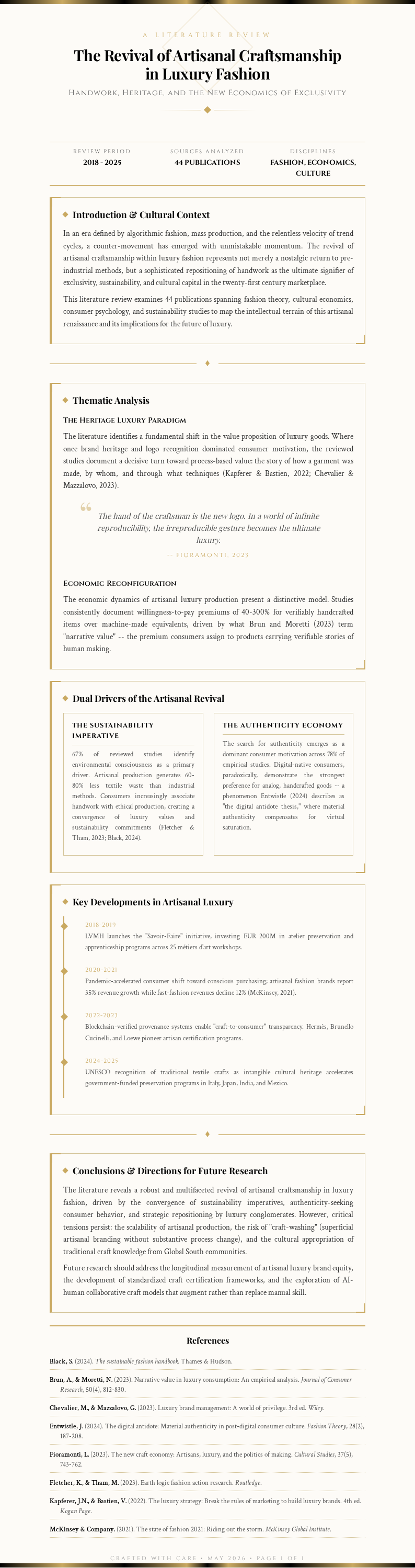 Art Deco Modern Literature Review
